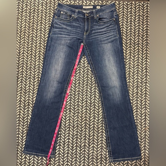 BUCKLE BKE Harper Stretch Bootcut Jean in Dark Wash Size 28 Long - Picture 6 of 8